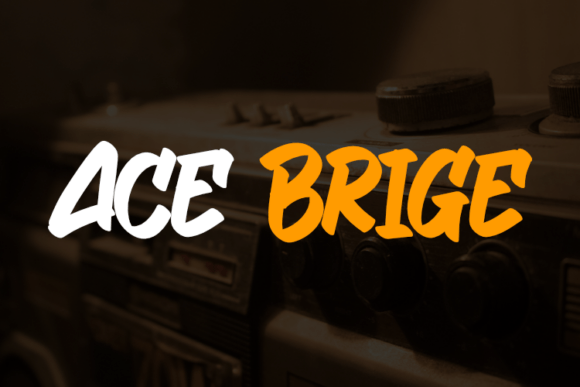 Ace Bridge: A Script Font That Elevates Digital Design
