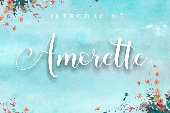 Amorette: The Script Font That Elevates Your Digital Brand