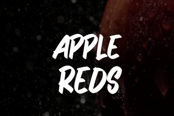 Apple Reds: The Font That Elevates Your Brand