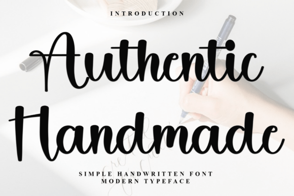 Authentic Handmade: A Font That Elevates Your Brand