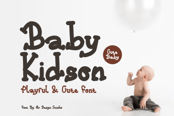 Baby Kidson: A Script Font for Creative Campaigns