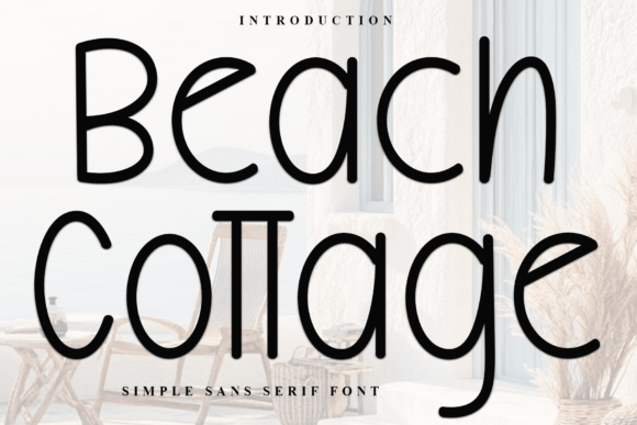 Beach Cottage: A Festive Script Font for Campaigns