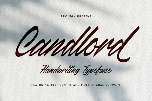 Canlord: A Playful Font for Creative Crafters