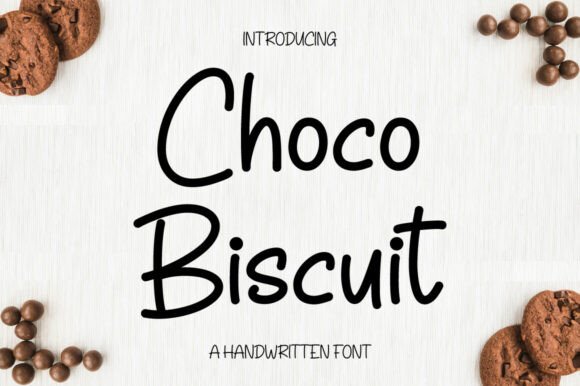 Choco Biscuit: A Playful Font for Digital Creativity