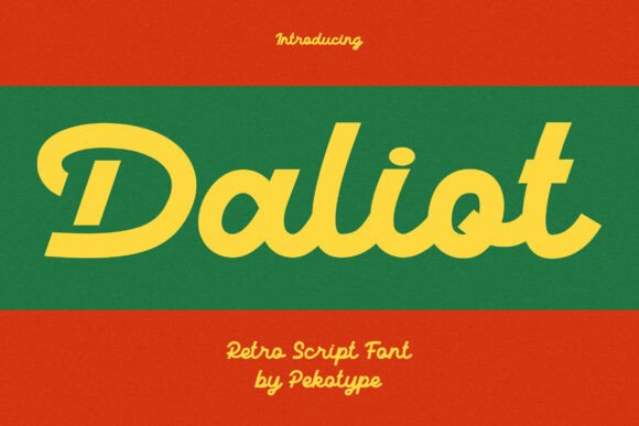 Daliot: A Script Font That Elevates Digital Branding
