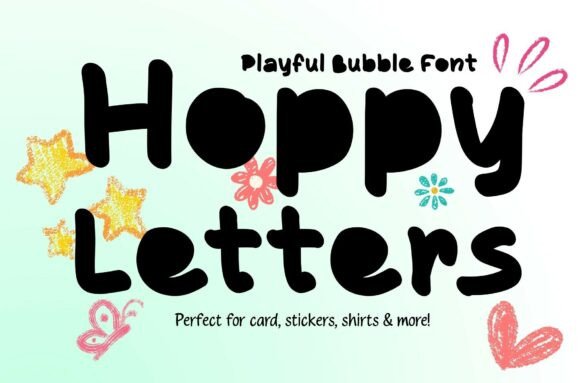 Font That Feels Like a Friend: Hoppy Letters for Your Brand