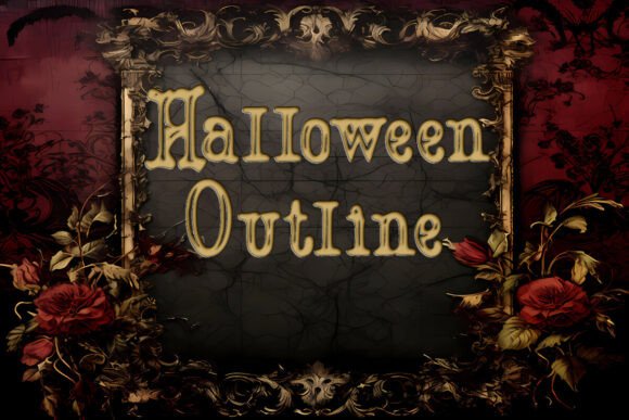 Halloween Outline Font: A Powerful Tool for Seasonal Branding