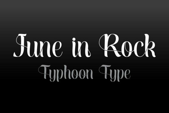 June in Rock: A Font for Crafters Who Value Beauty and Clarity