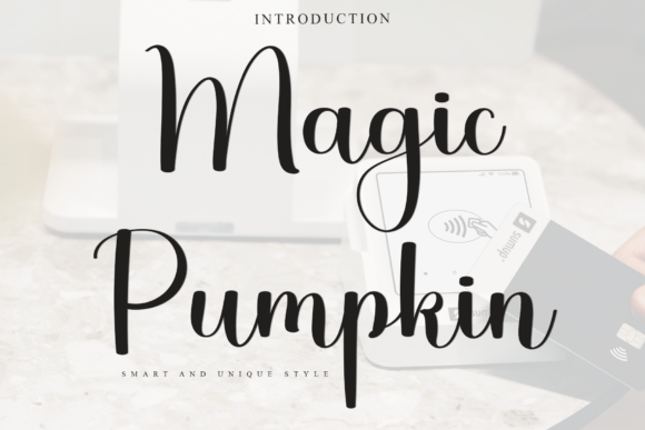 Magic Pumpkin: A Script Font with Soul and Style