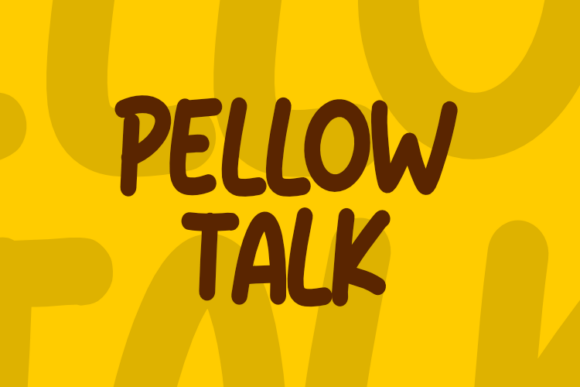 Pellow Talk: A Font That Elevates Your Brand