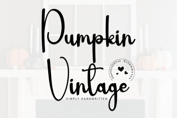 Pumpkin Vintage: A Font That Elevates Your Brand