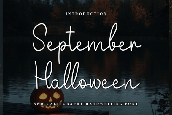 September Halloween: A Festive Font for Creative Branding