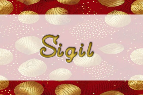 Sigil Font: A Versatile Script for Editorial Design