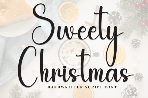 Sweety Christmas: A Festive Script Font for Branding Projects